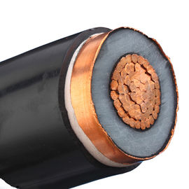 Einkerniges XLPE gepanzertes Kabel PVCs schwarzes Niederspannungs-Untertagekabel LV-