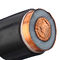 Einkerniges XLPE gepanzertes Kabel PVCs schwarzes Niederspannungs-Untertagekabel LV-